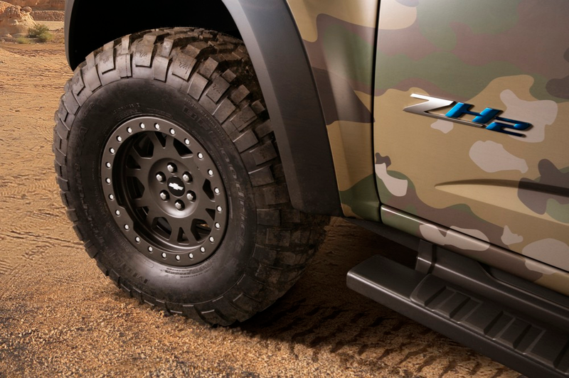 Illustration for article titled The U.S. Army's Chevy Colorado ZH2 Looks Ready For World War IV